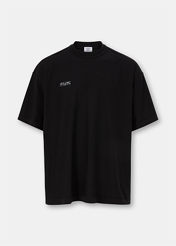 Black Inside Out Logo T-Shirt