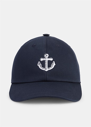 Navy Anchor Baseball Cap
