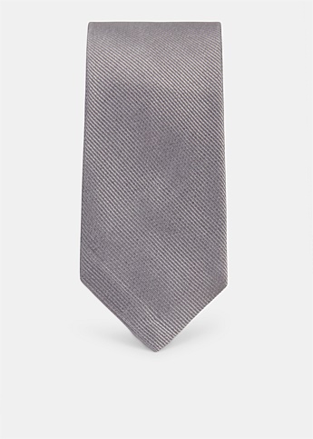 Grey Anchor Icon Tie