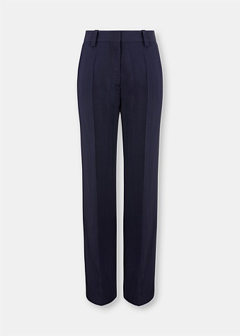 Ink Tailored Straight Leg Trousers
