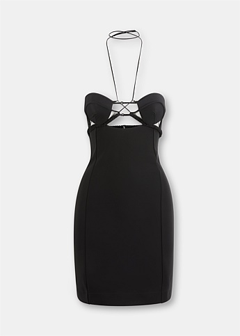 Black Hilma Mini Dress
