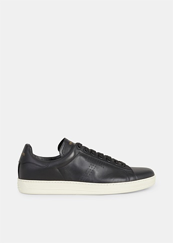 Black Warwick Leather Sneakers