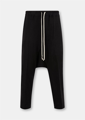 Black Cropped Trouser