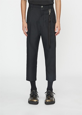 Black Tapered Pants
