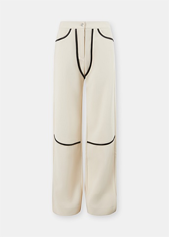 Cream Rodeo Trousers