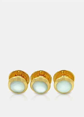 Gold Pearl Buttons