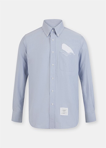 Light Blue Whale Shirt
