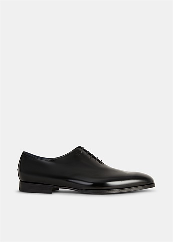 Black Lace Up Oxford Shoe
