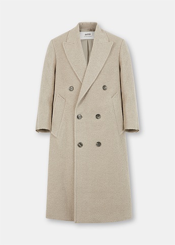 Clay Double Breasted Oversized Coat