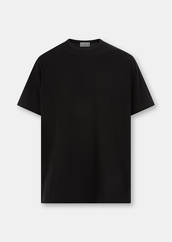 Black Ultima Round Neck T-Shirt