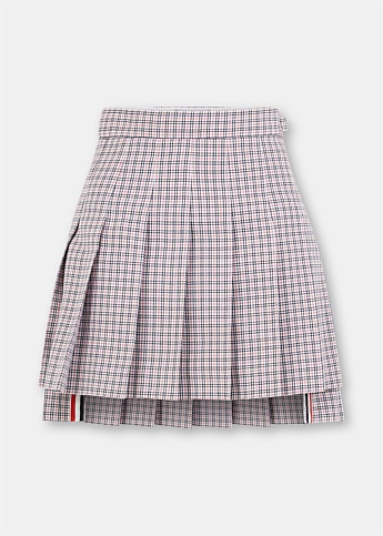Chequered Mini Skirt