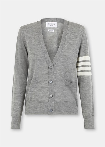 Light Grey Relaxed Cardigan