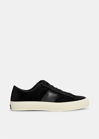 Black Velvet Cambridge Sneaker