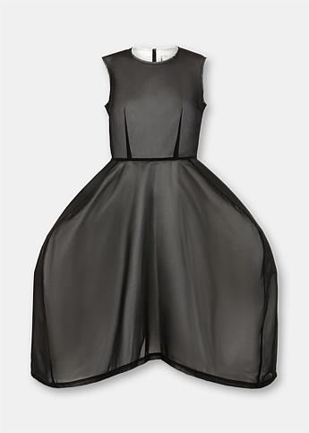 Black Double Layer Dress