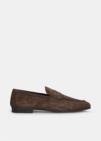 Sean Suede Twisted Band Loafer