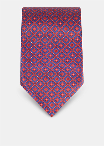 Blue & Red Tie