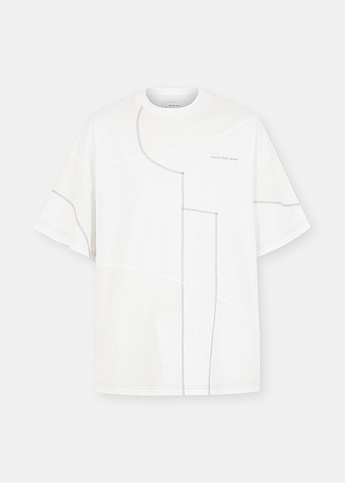 White Oversized Decon T Shirt
