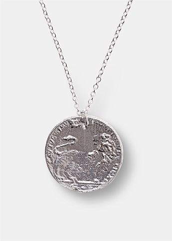 Medium Snow Lion Medallion