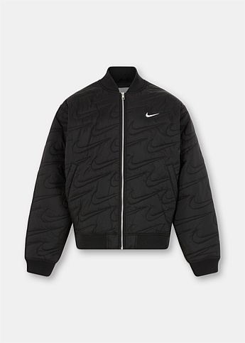 Nike Sportswear Swoosh Men's Quilted Jacket Black
