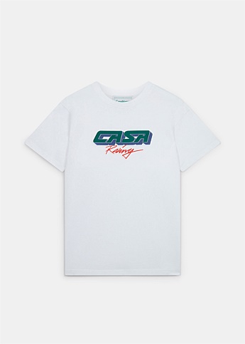 White Racing T-Shirt
