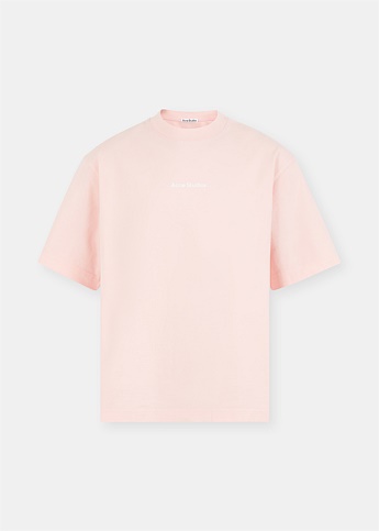 Pink Extorr Stamp Logo T-Shirt