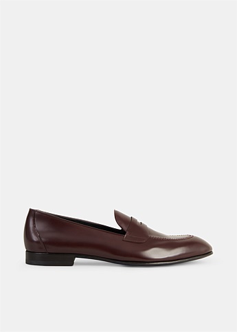 Bordeaux Apia Penny Loafers
