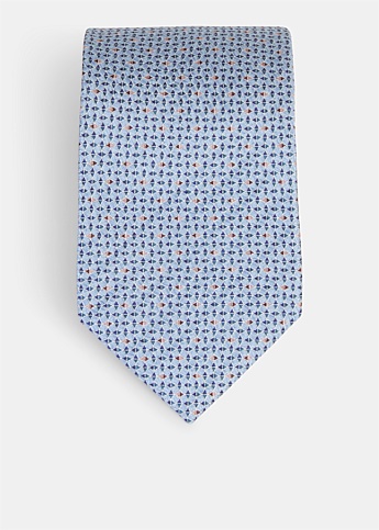 Sky Blue Silk Tie