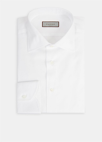 White Regular Fit Shirt