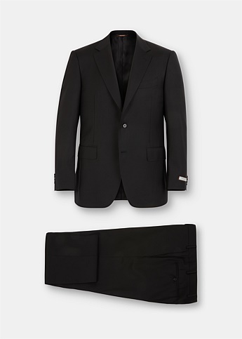 Black Single Breasted Suit
