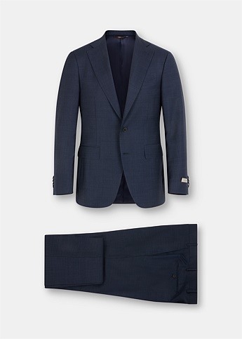 Navy Single Breasted Suit