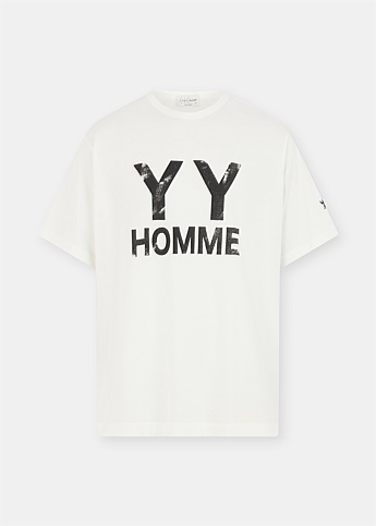 Off-White YY Homme Short Sleeve T-Shirt