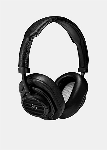MW50 Wireless All Black Over Ear Headphones