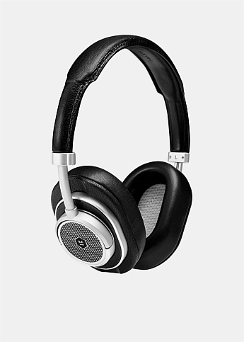 MW50 Wireless Black And Silver Over Ear Headphones