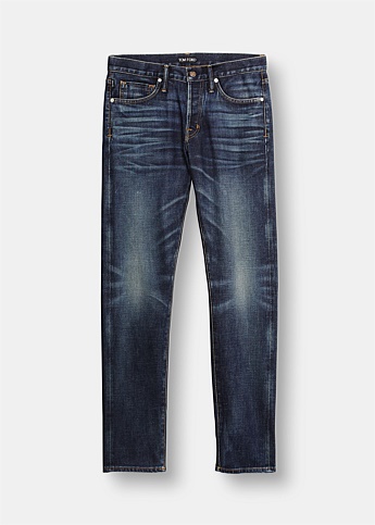 Selvedge Navy Denim Jeans
