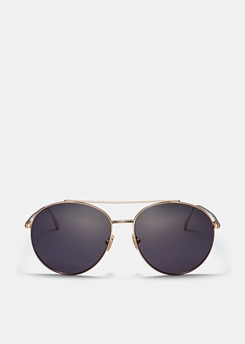 Cleo Black Lens Sunglasses