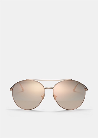 Cleo Pink Lens Sunglasses