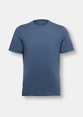 Blue Crew Neck T-Shirt