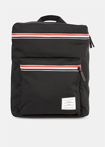 Nylon Tricolour Backpack