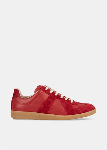 Replica Red Leather Sneaker