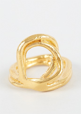 Lia Gold-Plated Ring 