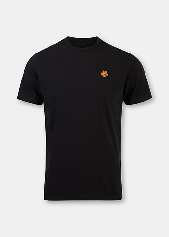 Signature Tiger Emblem Black T-Shirt