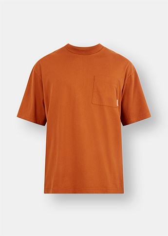 Pink Label Orange Pocket T-shirt 
