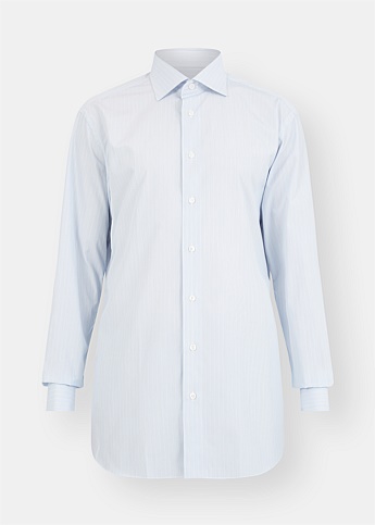 Light Blue Brunico Cotton Shirt