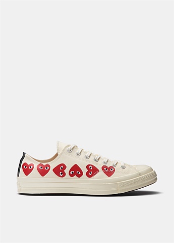 Chuck Taylor 70s Multi Heart Low-Top Sneakers 