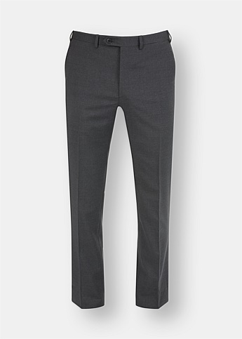 Tigullio Charcoal  Wool Tailored Trousers