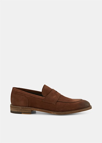 Tan Suede Loafer 