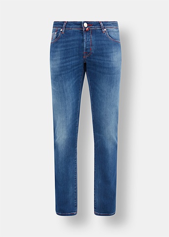 J622  Japanese Blue Denim Jeans