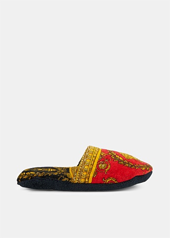 I Love Baroque Red Slippers 