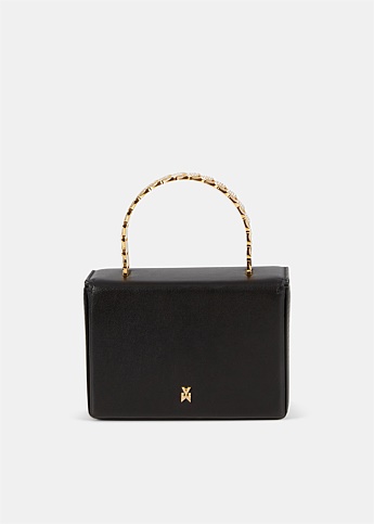 Black Pernille Superamini Gold Chain Handle Bag