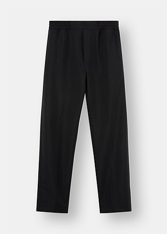 Wool and Mohair Straight-Leg Trousers 